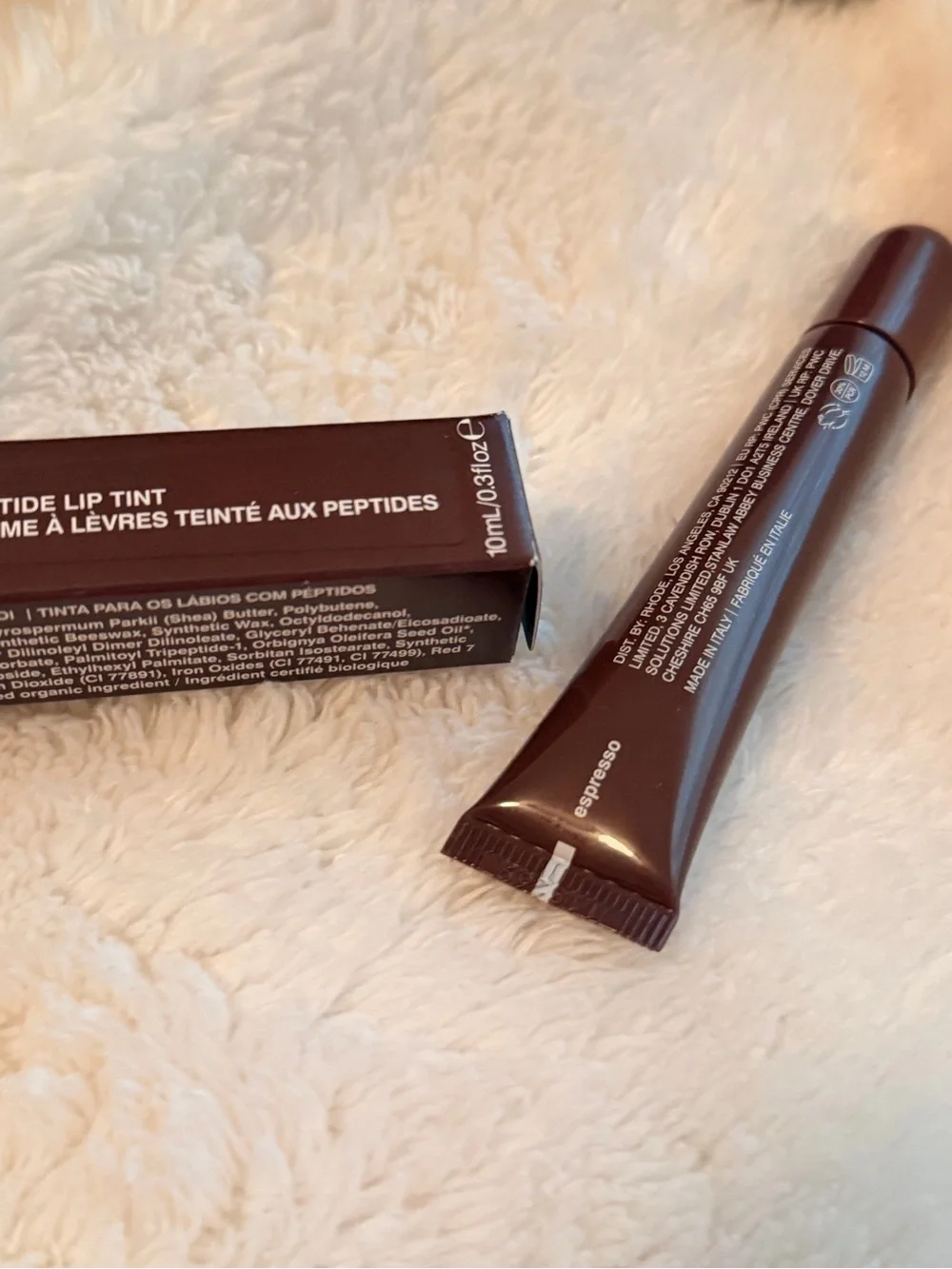 RHODE peptide lip tint Espresso